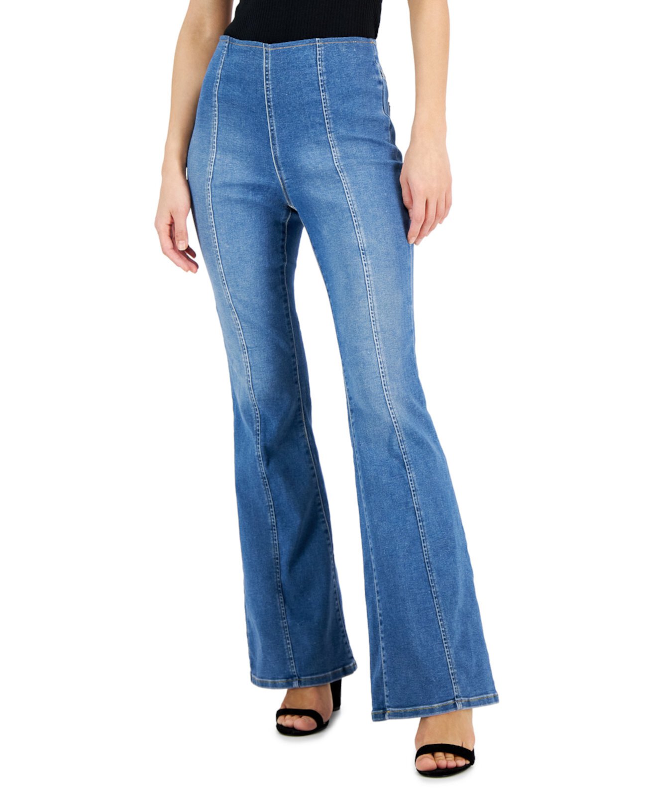 Расклешенные джинсы с высокой посадкой, созданные для Macy's I.N.C. International Concepts