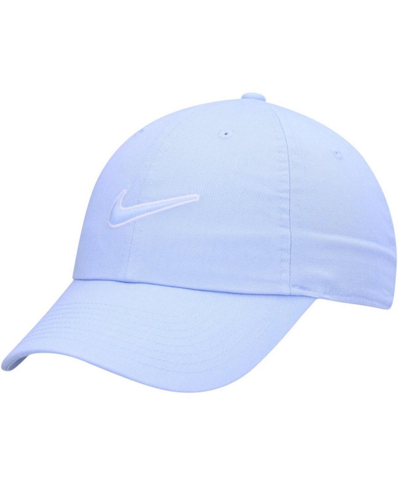 Мужская светло-голубая регулируемая кепка Heritage86 Essential с логотипом Nike