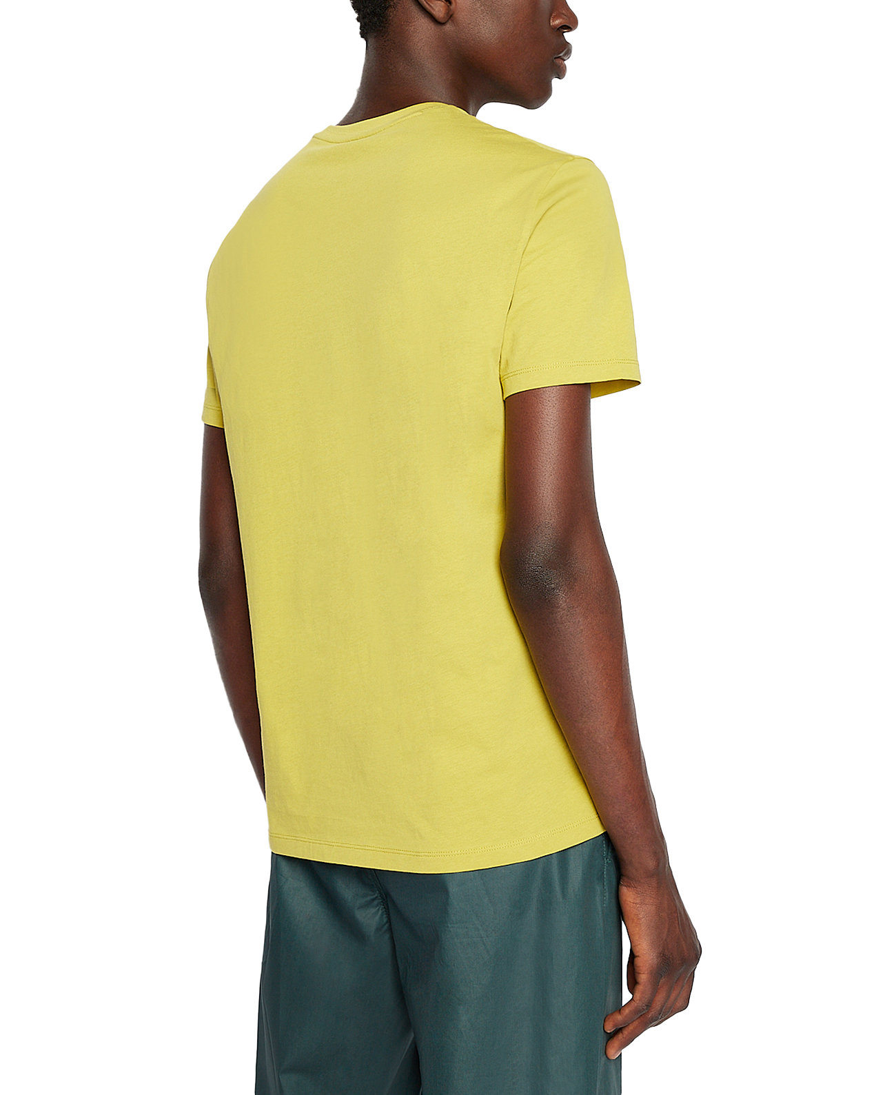 Мужская футболка с 3D-трафаретным логотипом Armani