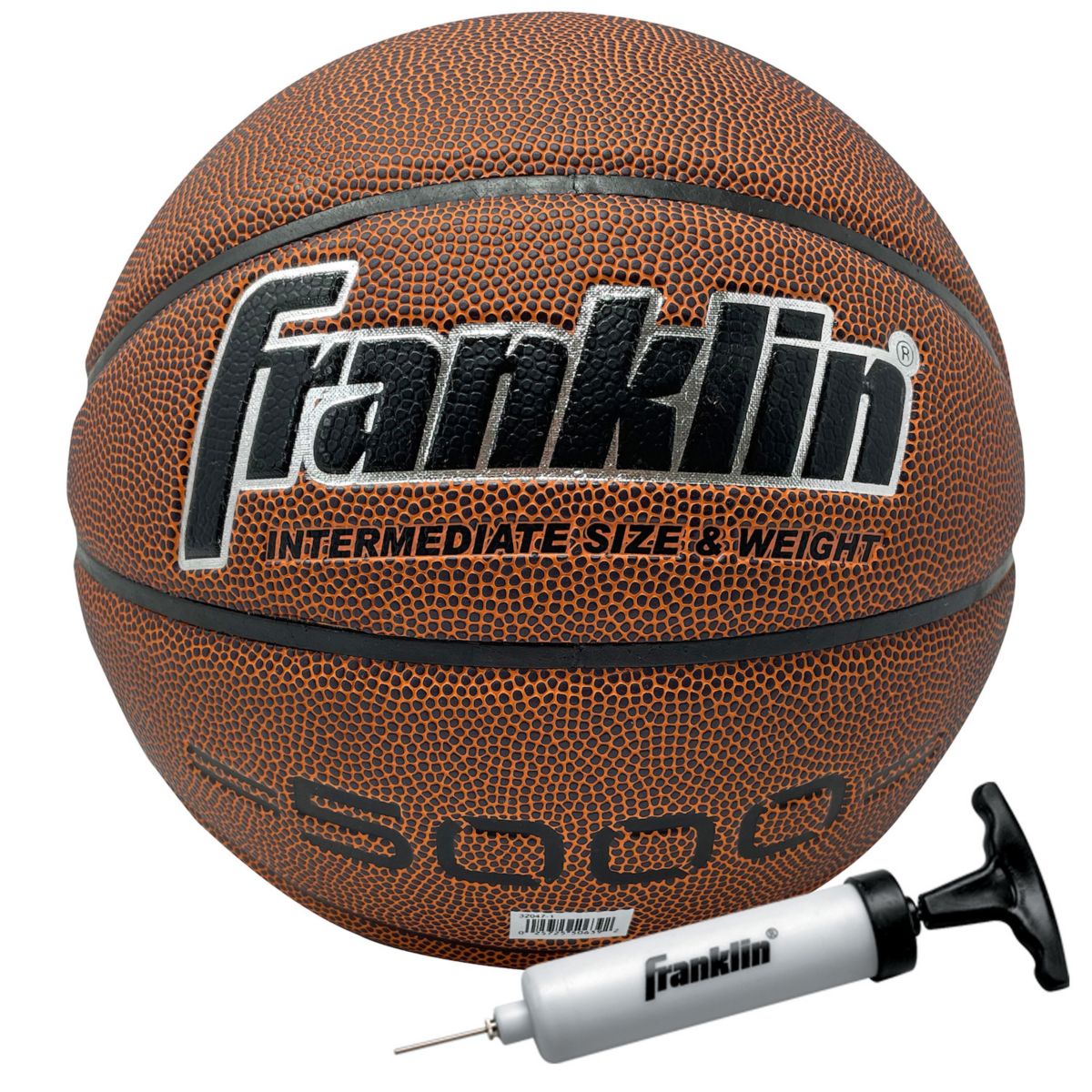 Женский баскетбольный мяч для закрытых помещений Franklin Sports 28,5 дюйма официального размера Franklin Sports