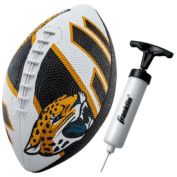 Мини футбольный мяч Franklin Sports NFL Jacksonville Jaguars 8.5 дюймов, резиновый, для детей от 3 лет Franklin Sports