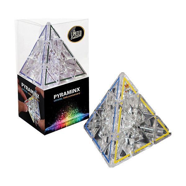 Пазл Meffert's Puzzles Pyraminx Crystal: юбилейное лимитированное издание, 1 шт. Unbranded