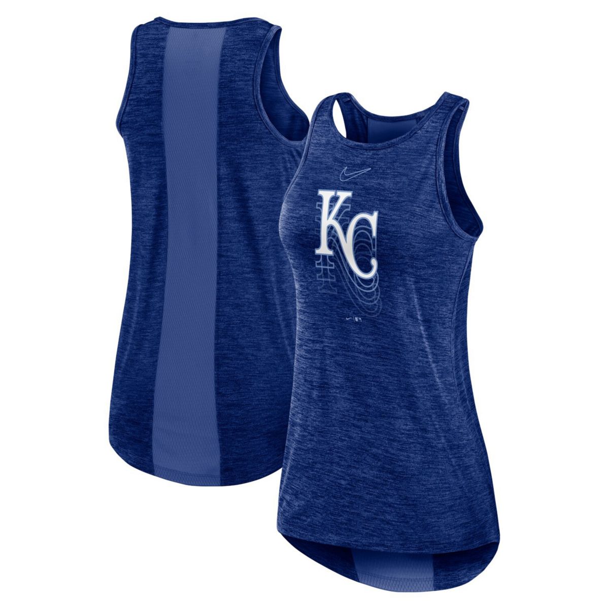 Майка женская Nike Kansas City Royals с высоким воротником и технологией Dri-FIT Nitro USA