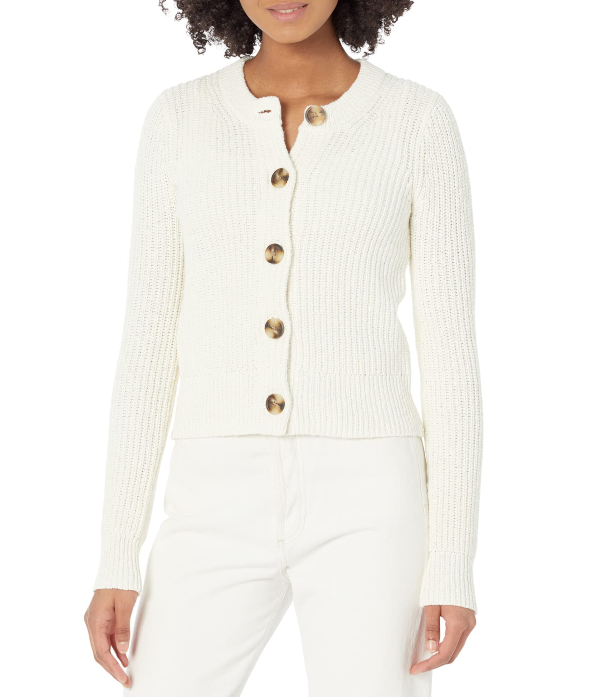 Женский Свитер Madewell Cora Cotton Pocket Cardigan Madewell