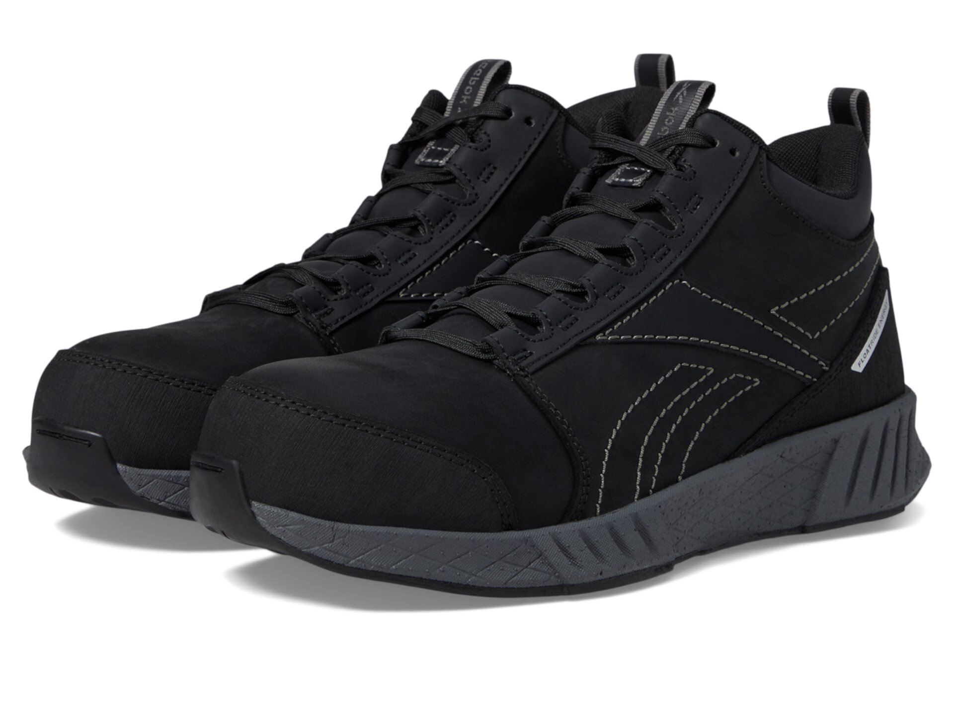 Мужские рабочие кроссовки Reebok Fusion Formidable Mid Cut с композитным носком и амортизацией Floatride Reebok