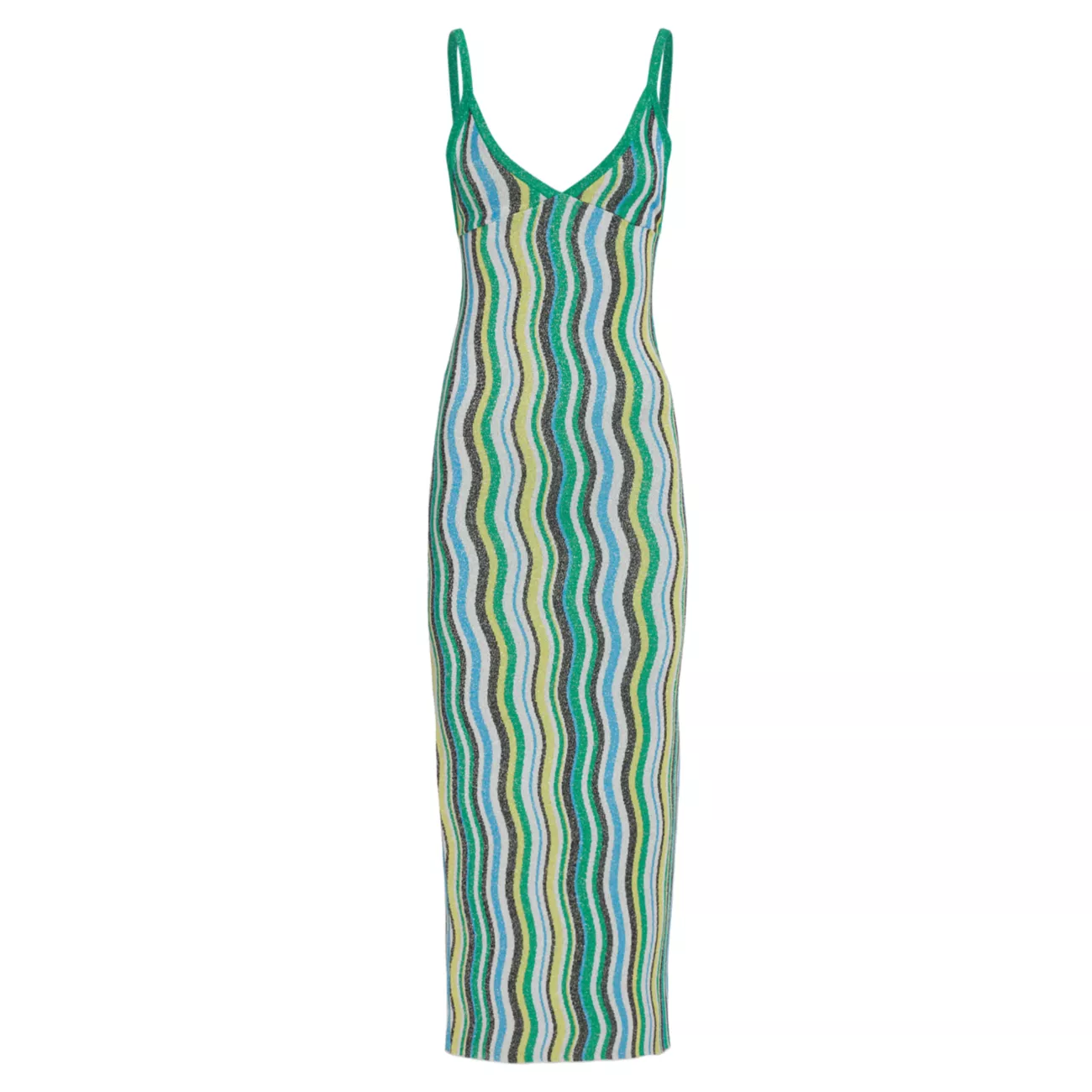 Comet Stripe Knit Midi-Dress Simon Miller