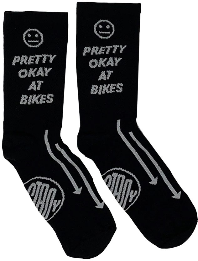 Носки Pretty Okay At Bikes Crew Ostroy