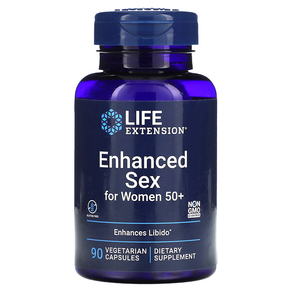 Enhanced Sex For Women 50+, 90 Vegetarian Capsules Life Extension