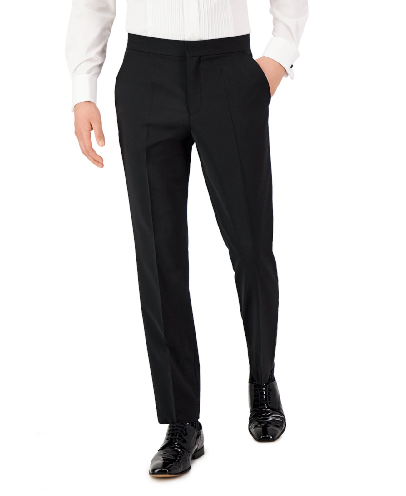 Мужские брюки Hugo Boss Modern-Fit Super Flex Stretch Tuxedo Pants BOSS