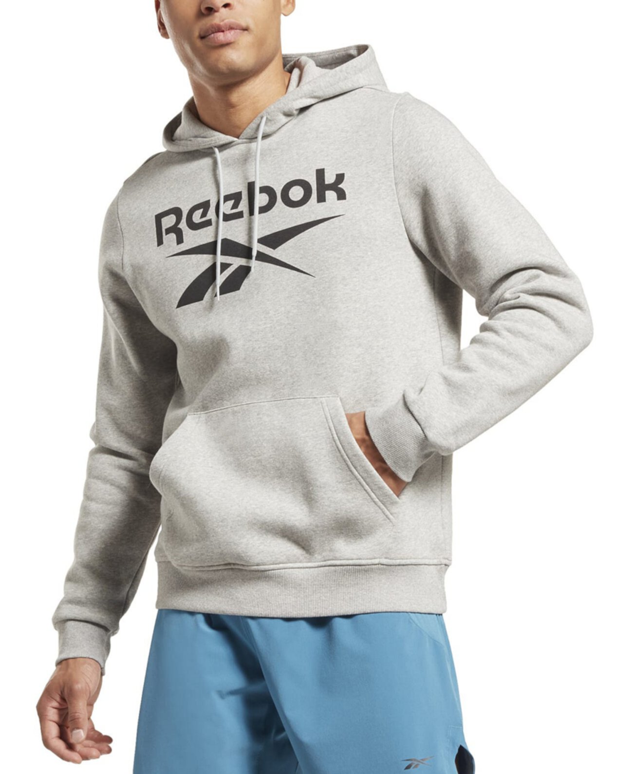 Мужской худи Reebok Identity с классическим логотипом Reebok