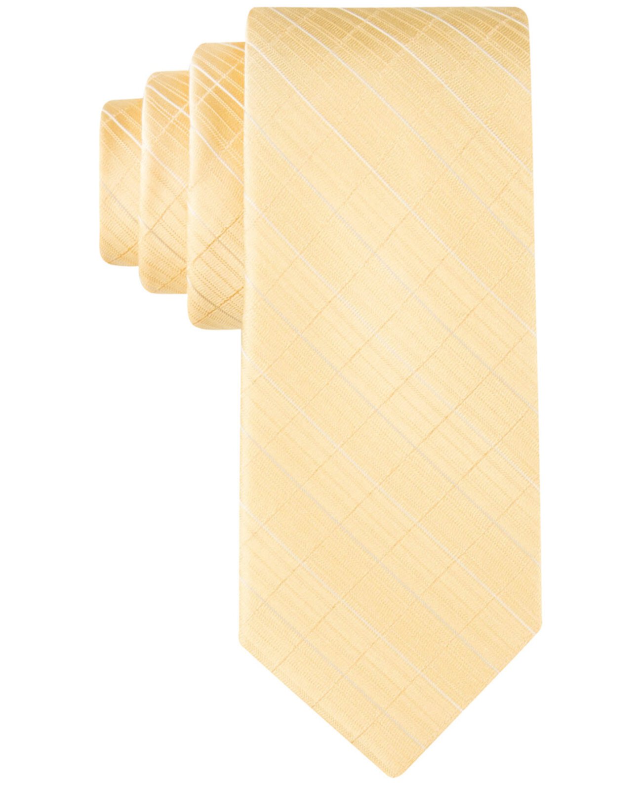 Мужской удлиненный галстук в виде оконного стекла с травлением Calvin Klein