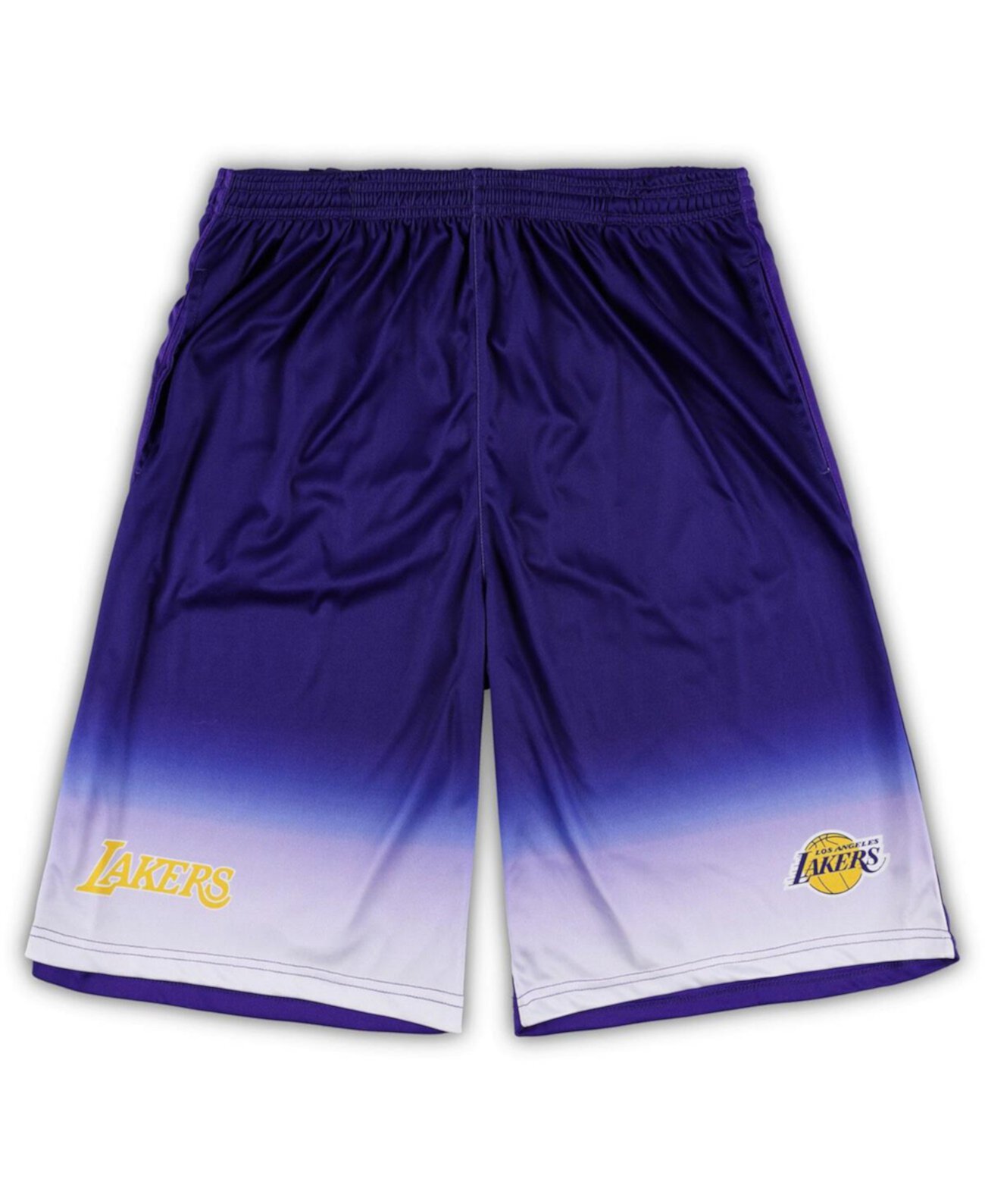 Мужские фиолетовые шорты Los Angeles Lakers Fadeaway с эластичным поясом Fanatics