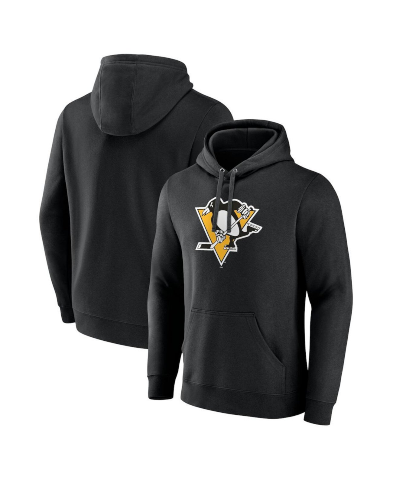 Мужская Пуловер Fanatics Pittsburgh Penguins Основной Логотип Fanatics