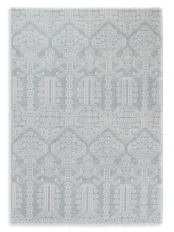 Стильный шерстяной коврик Babylon с ручной вязкой, 105 см x 168 см Bashian Rugs