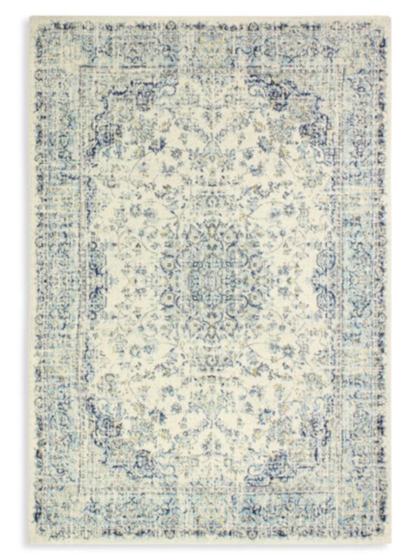 Мягкий коврик Mariela с цветочным узором, 106 x 168 см, полипропилен Bashian Rugs