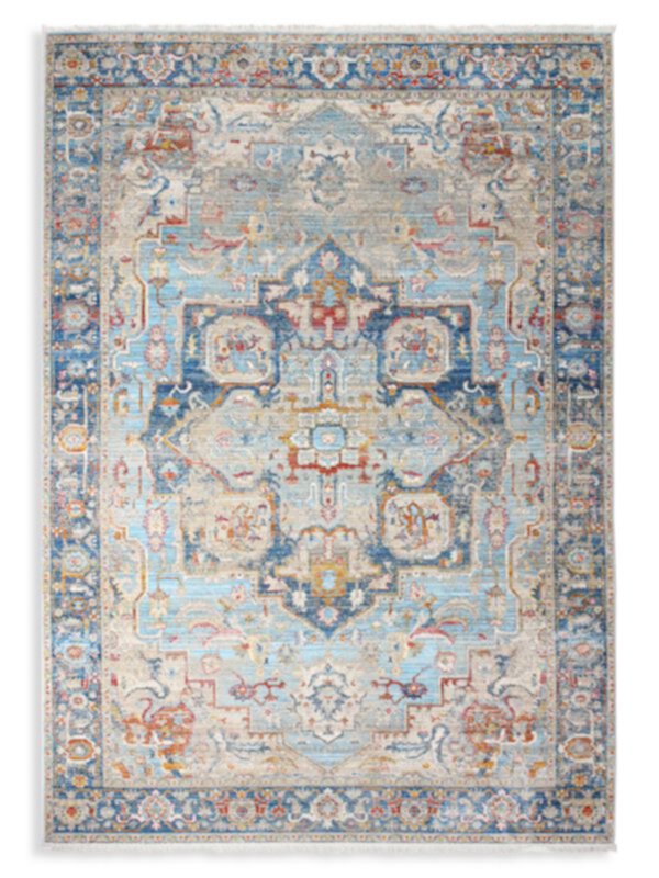 Уютный и стильный ковер с ярким узором, полиэстер, 107 см х 168 см Bashian Rugs