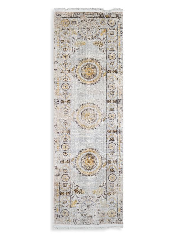 Ковровая дорожка Gryffin с бахромой, полиэстер, 76 см x 244 см Bashian Rugs