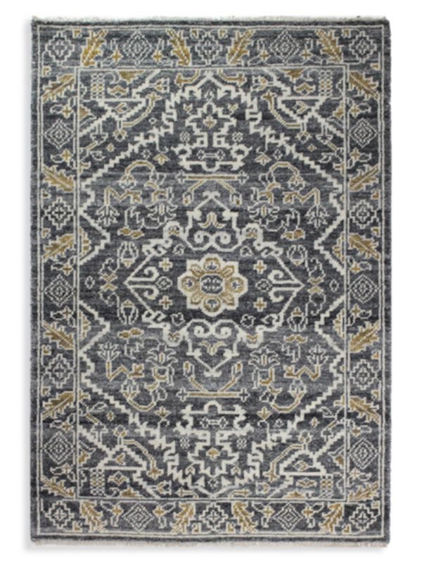 Шерстяной ковер Палмира, ручная работа, 107x168 см, разнообразные узоры Bashian Rugs