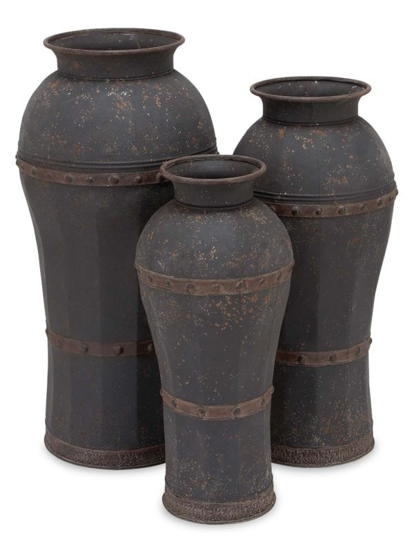Набор ваз в деревенском стиле из 3 предметов Primrose Valley
