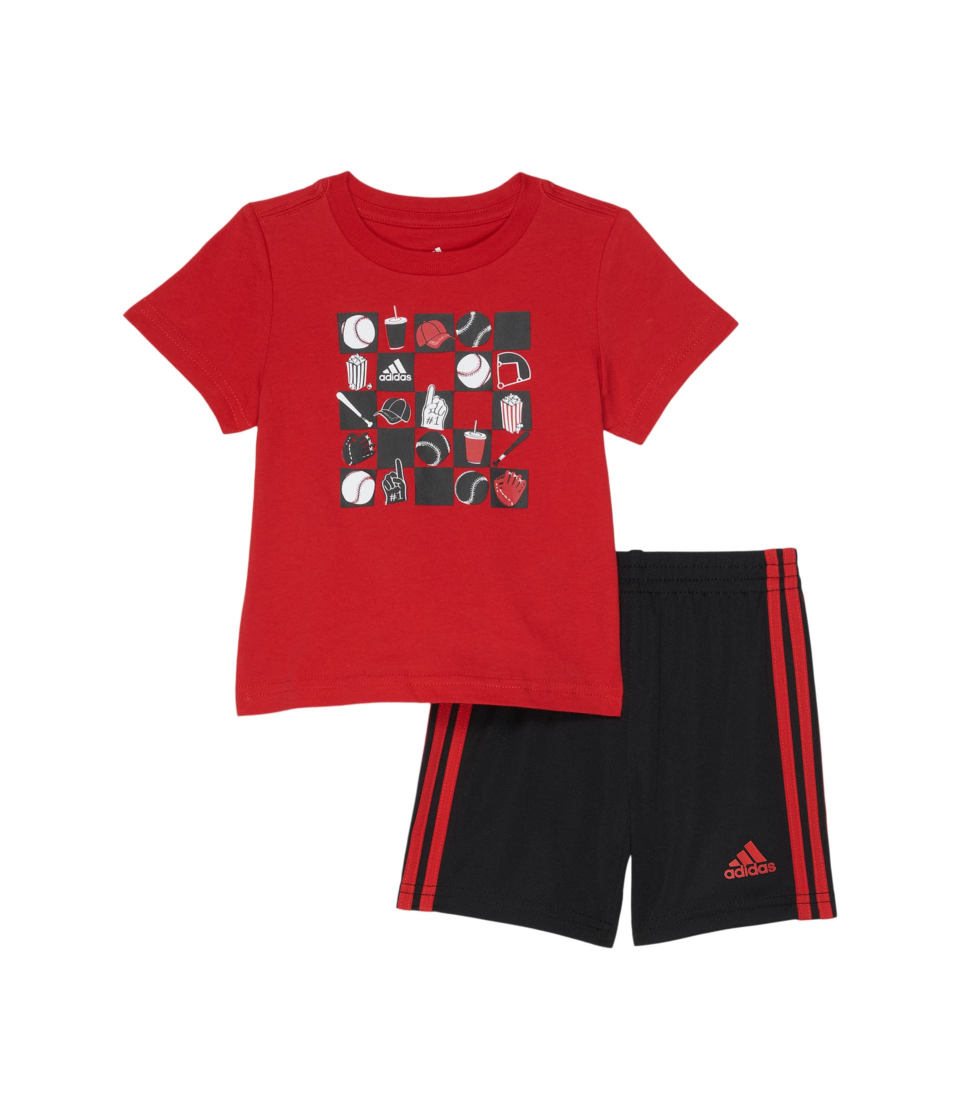 Комплект из футболки и шорт (для младенцев) Adidas