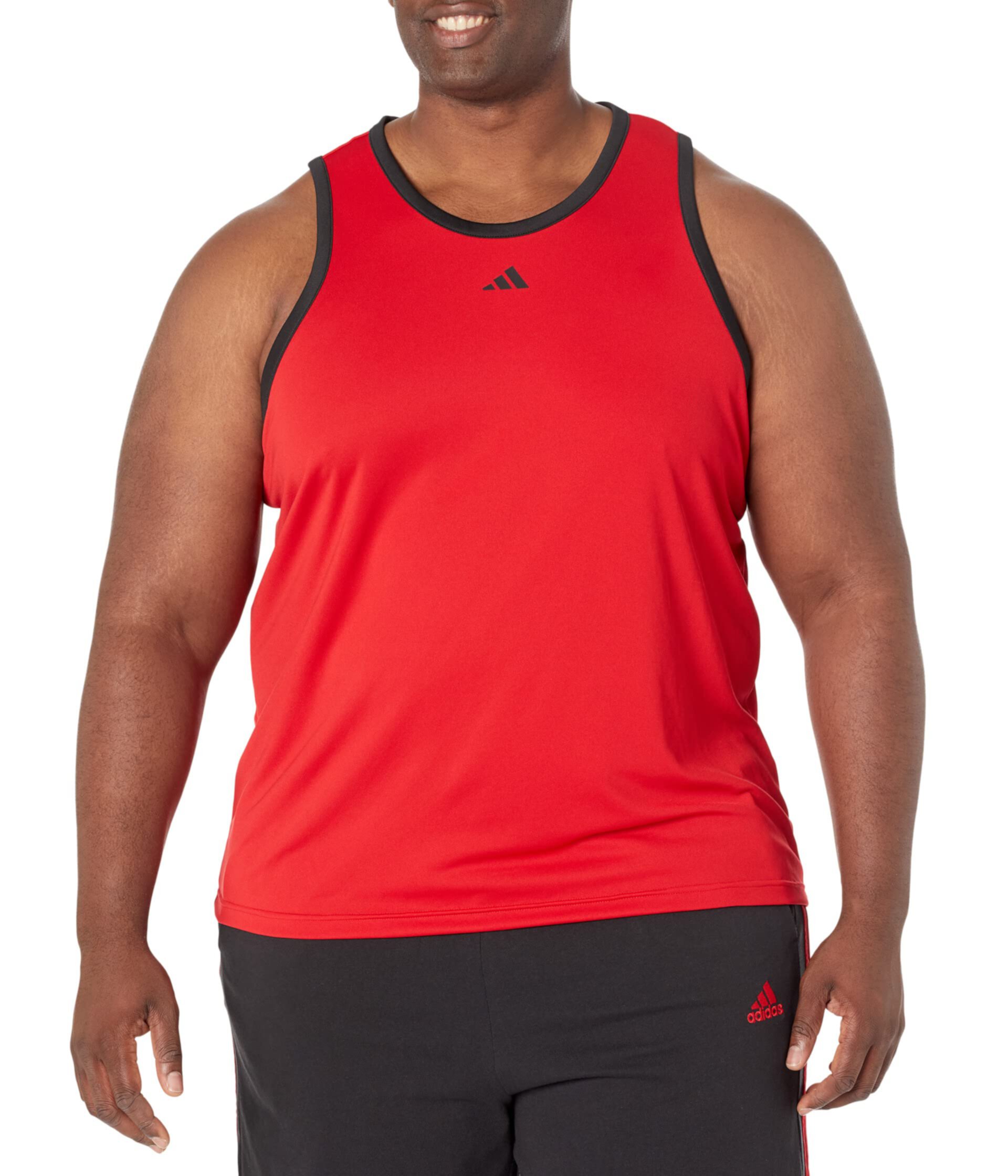 Мужская Спортивная одежда Adidas Big & Tall 3G Speed Tank Adidas