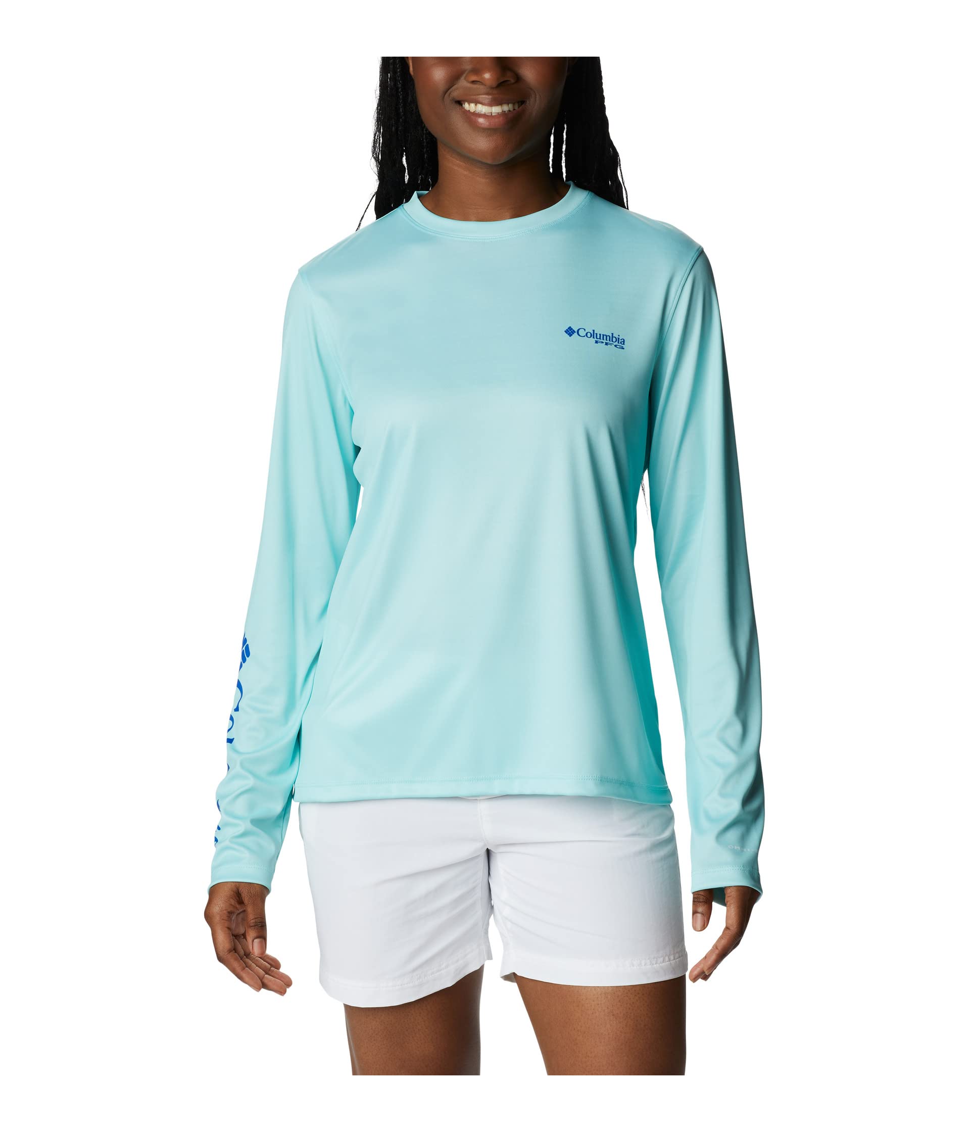 Tidal Tee™ PFG Fish Star Long Sleeve Columbia