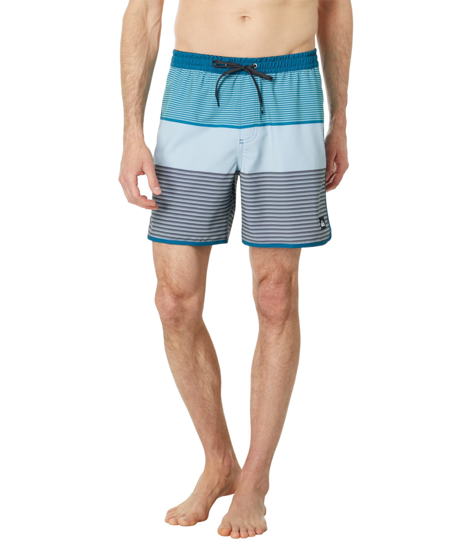 Шорты Quiksilver Surfsilk Tijuana 17" с водоотталкивающим покрытием и четырёхсторонней эластичностью Quiksilver