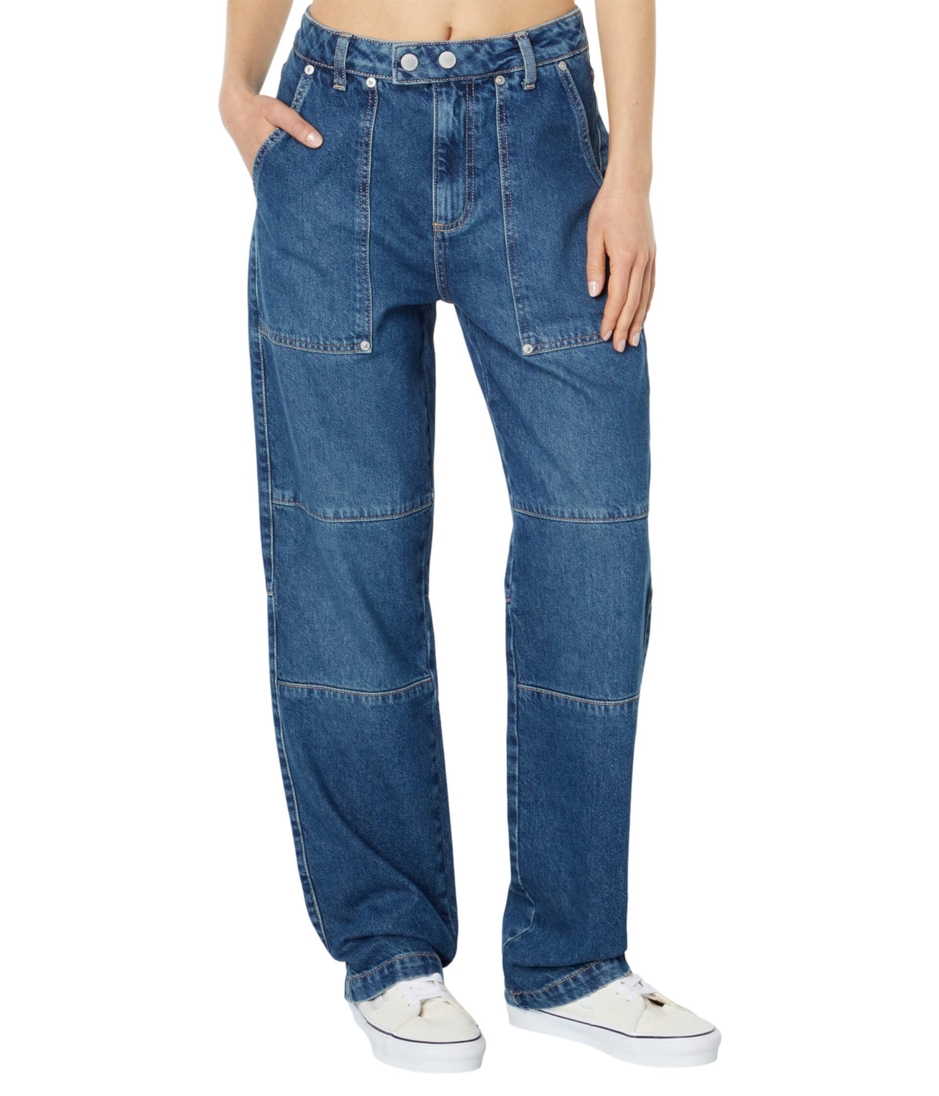 Clove Рабочая одежда Relaxed Vintage Straight в цвете Mirage AG Jeans