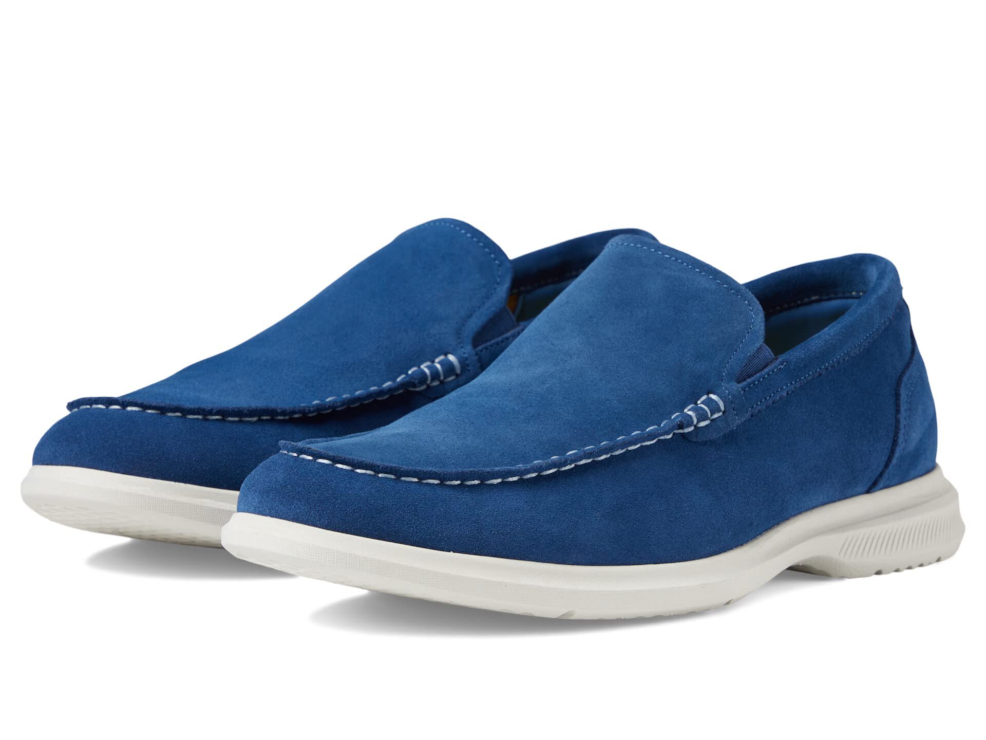 Лоферы Florsheim Hamptons Moc Toe из натуральной кожи с текстильной подкладкой и съёмной стелькой Florsheim