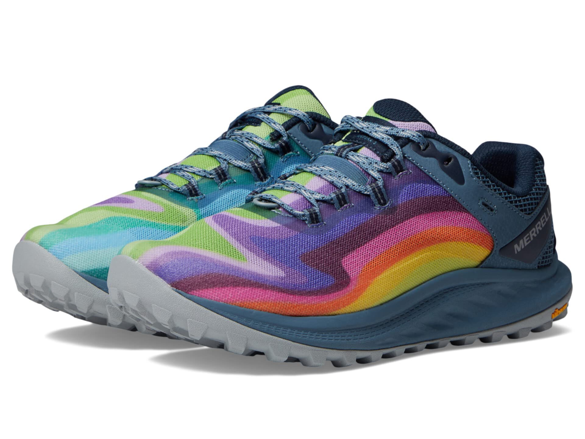 Кроссовки Merrell Antora 3 Rainbow с легкой подошвой и отличным сцеплением на любых поверхностях Merrell