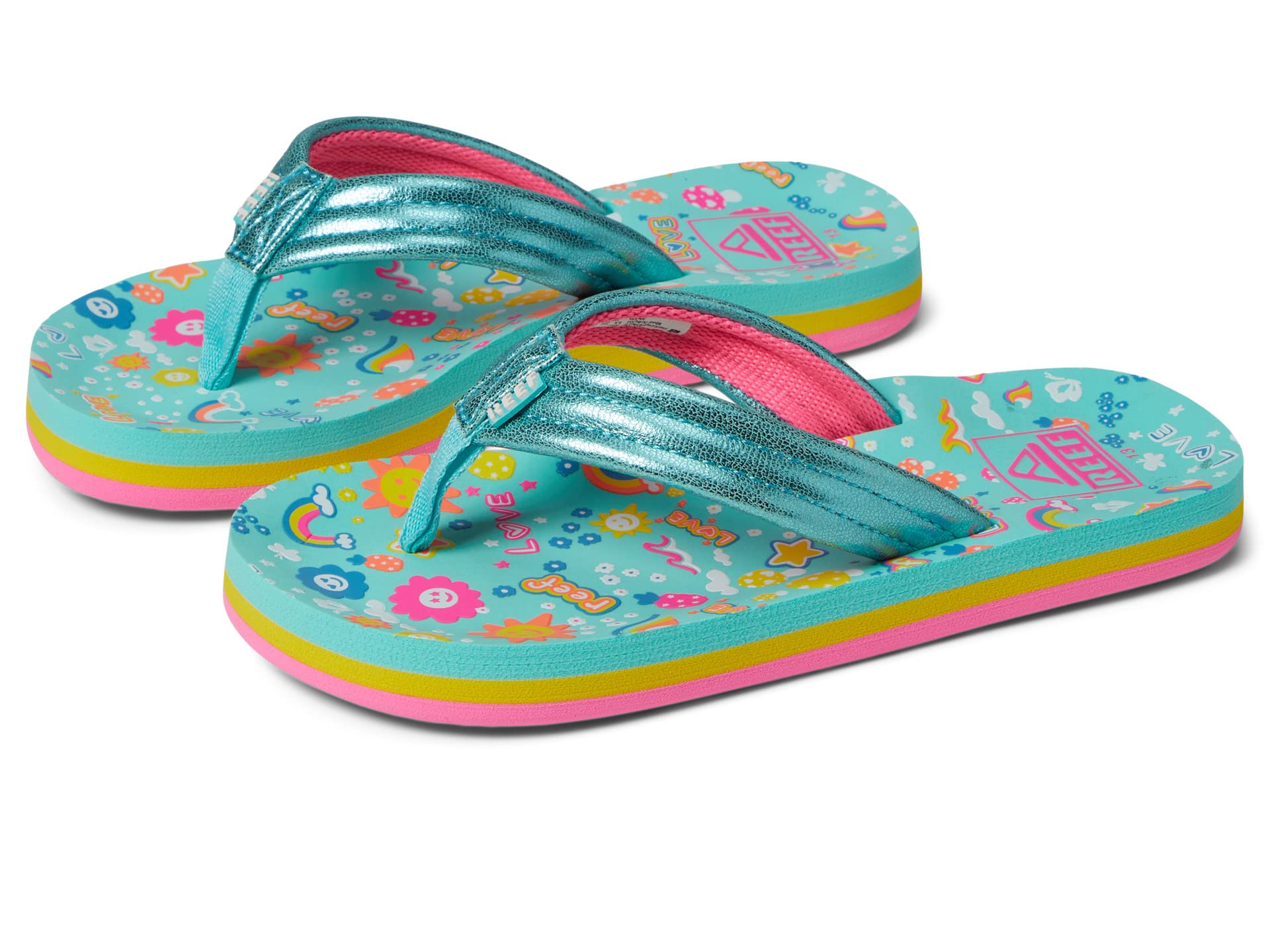 Reef Kids Ahi Flip Flop (Little Kid/Big Kid) Reef Kids