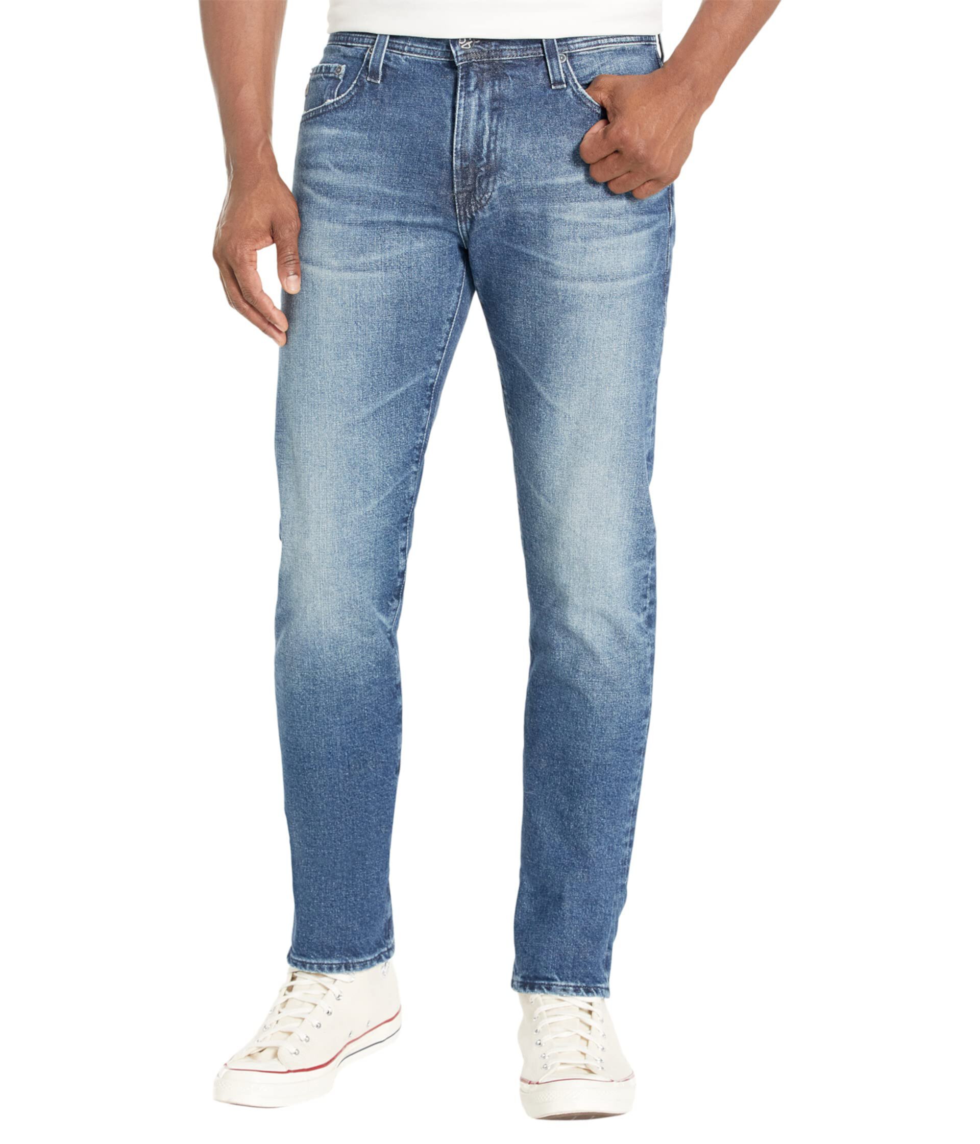 Узкие джинсы Tellis Modern в цвете 9 Years Silverado AG Jeans