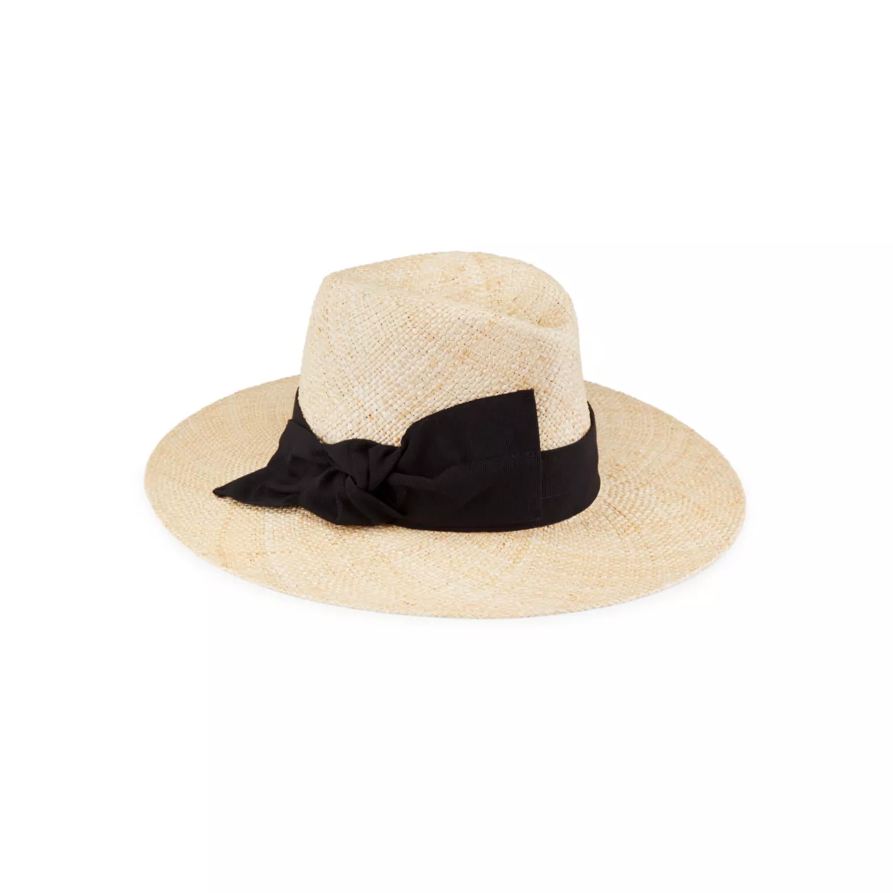 Соломенная шляпа-федора с широкими полями Harper Raffaello Bettini