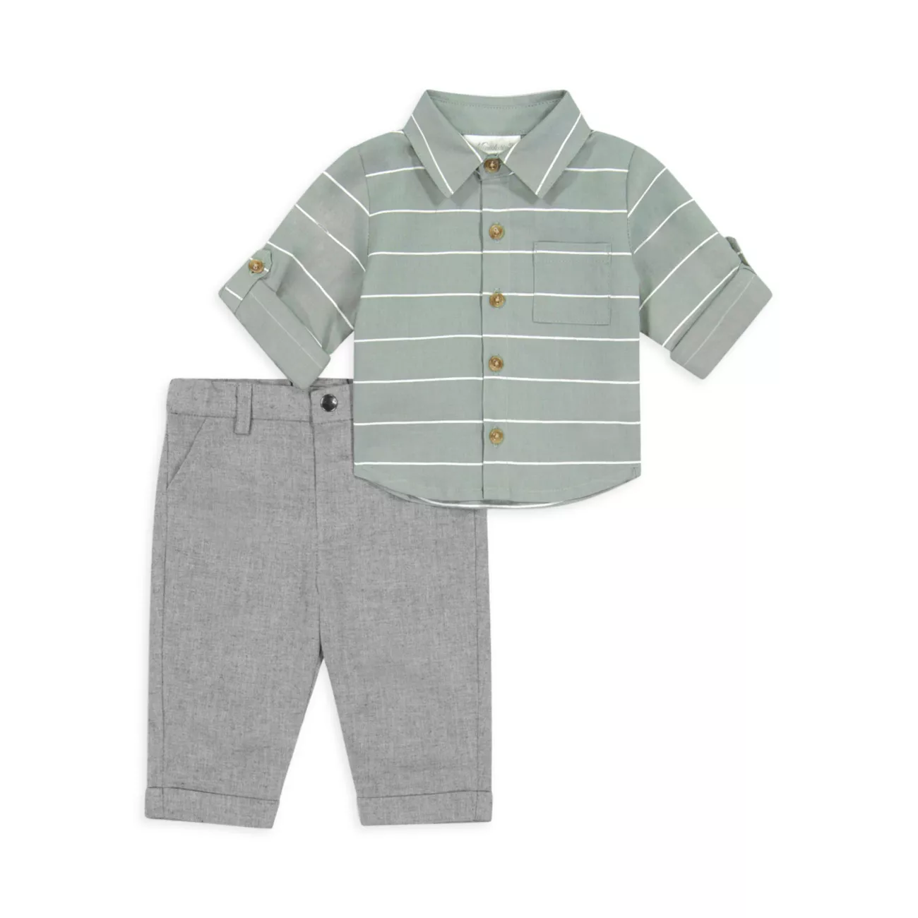 Комплект из рубашки и штанов для мальчика Miniclasix