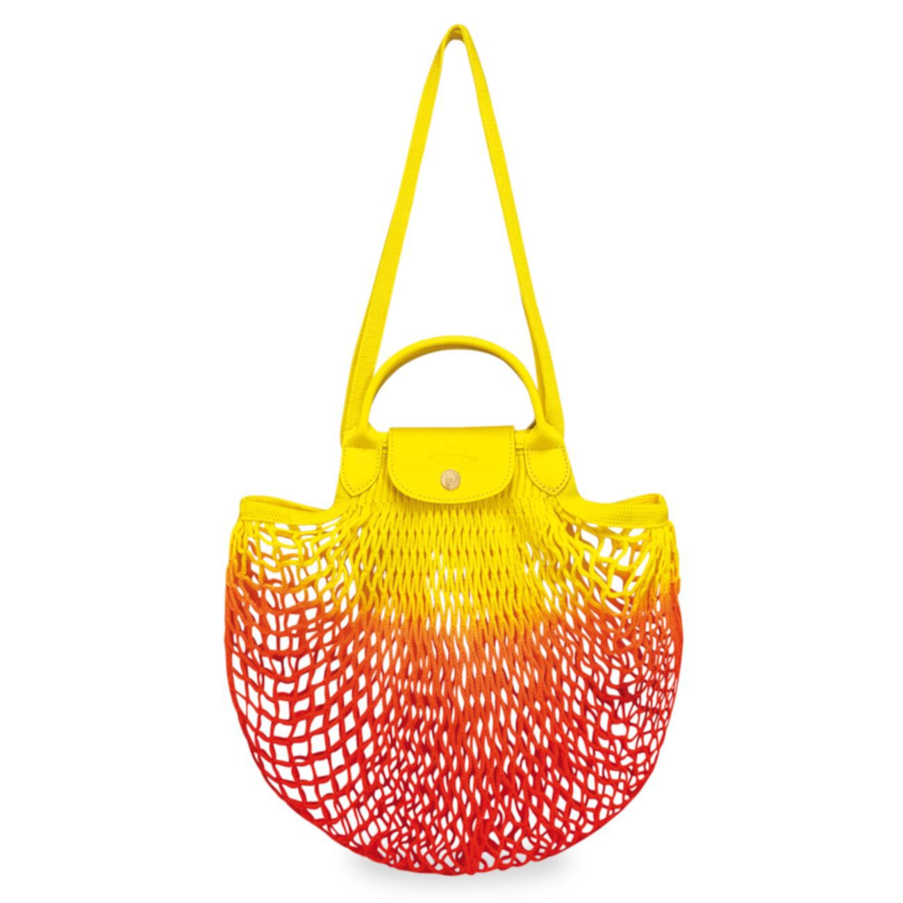 Плетеная рыночная сумка Tie-Dye LONGCHAMP