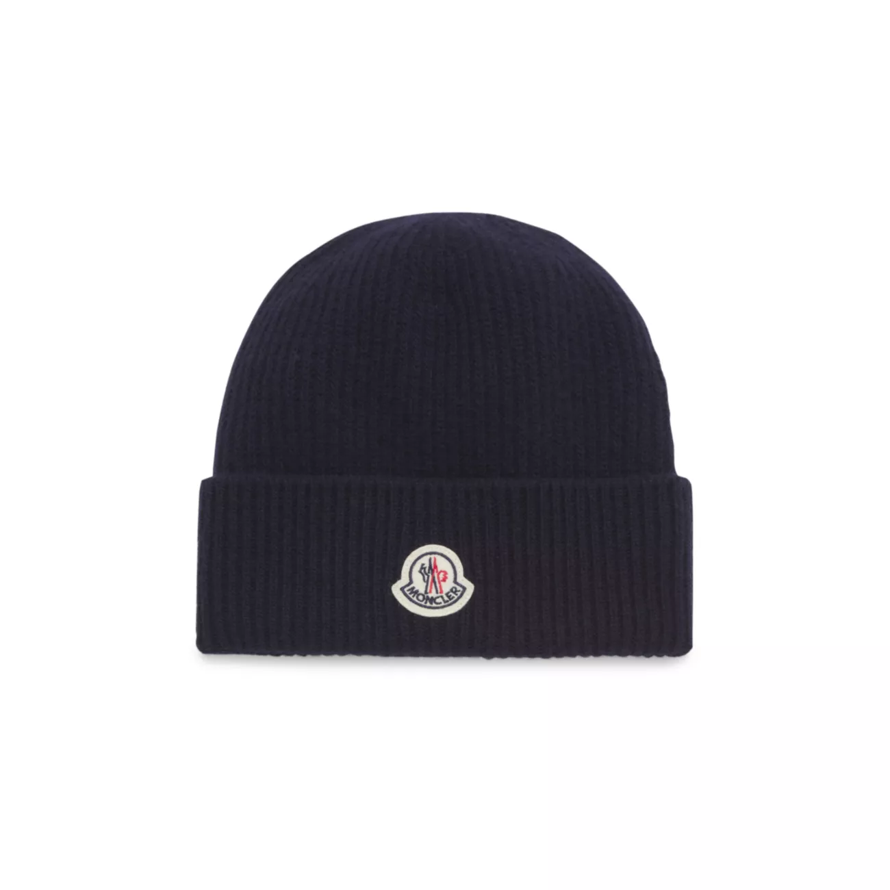 Логотип Шерсть &amp; Кашемировая шапка-бини Moncler