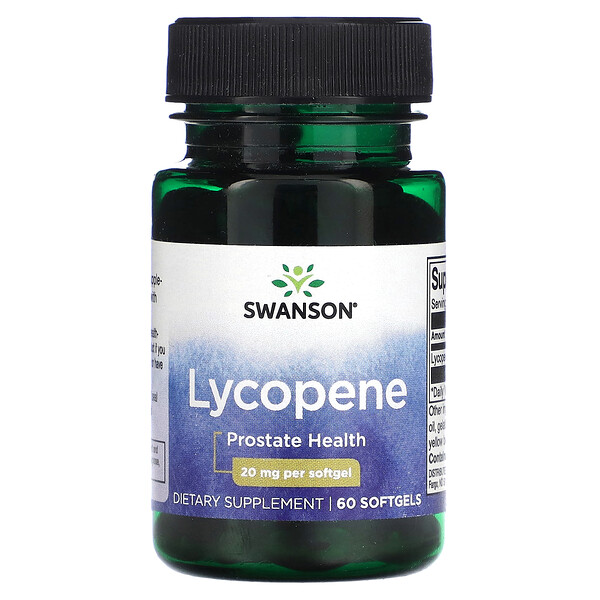 Ликопин - 20 мг - 60 мягких капсул - Swanson Swanson