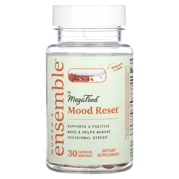 Women's Ensemble, Mood Reset, 30 Capsules (Капсулы) MegaFood