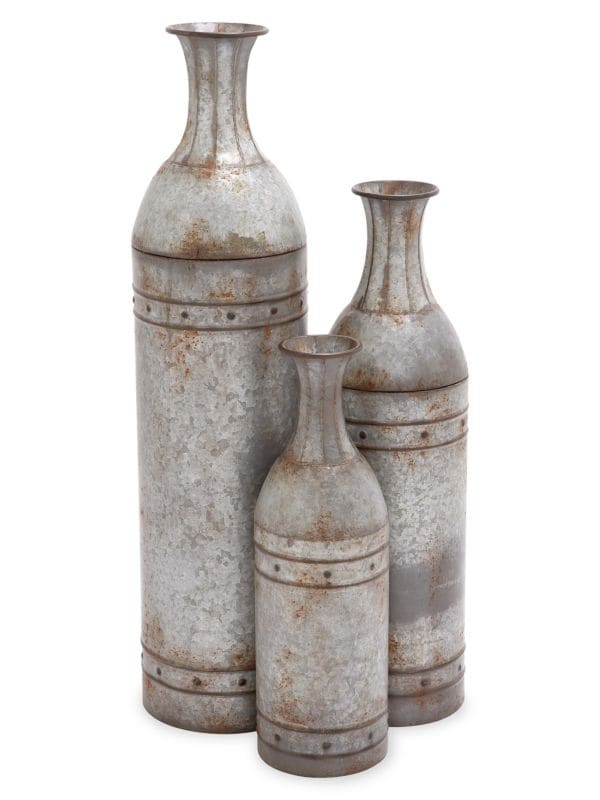 Набор железных ваз из 3 предметов Primrose Valley