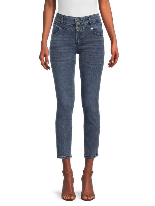 Узкие джинсы с высокой посадкой Gemma Rae
