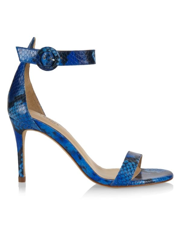 Сандалии Giselle ll Tweed Ankle Strap L'AGENCE