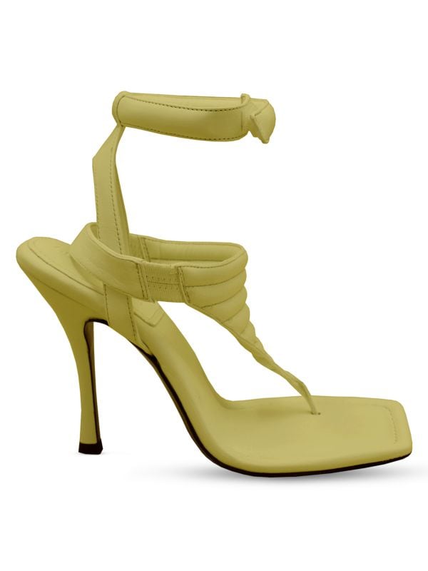 Кожаные сандалии с ремешками Gia Borghini