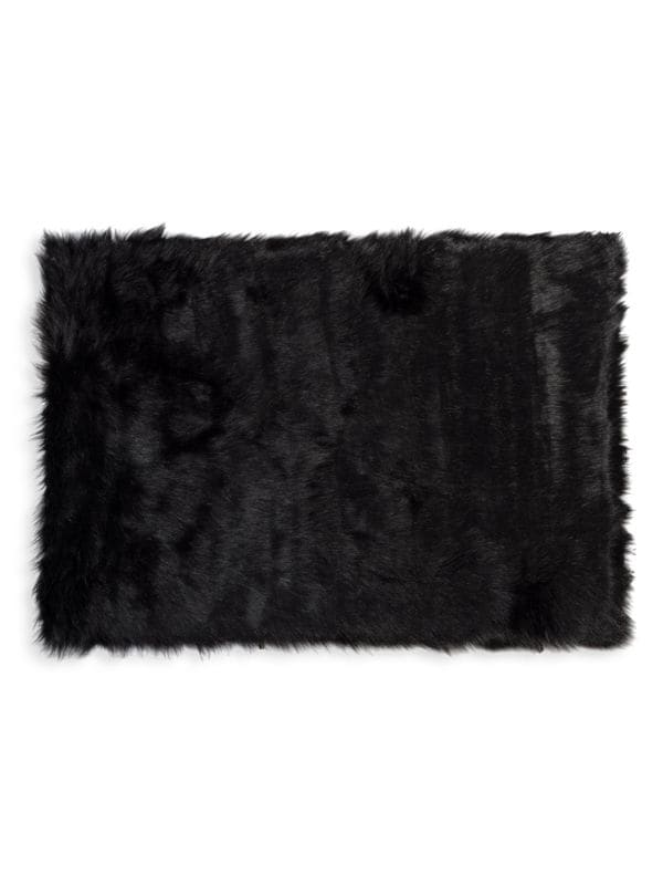 Ковер из искусственного меха, 152 x 244 см, акрил, мягкий и комфортный Luxe Faux Fur