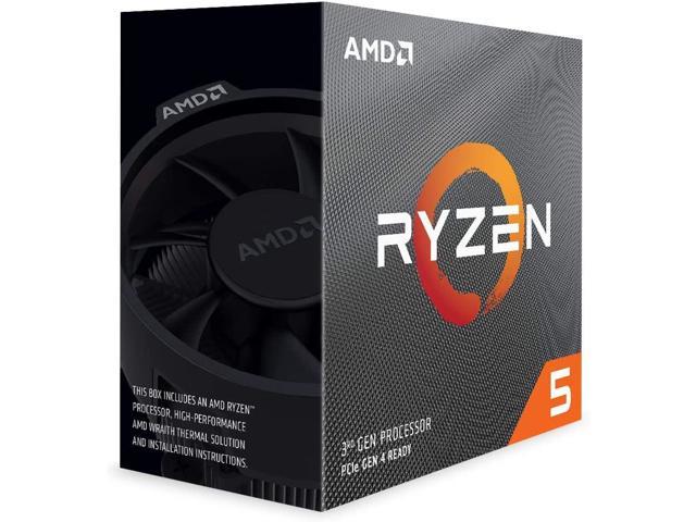 AMD 100-100000031SBX Ryzen 5 3600 6-ядерный 12-поточный разблокированный процессор для настольных ПК с кулером Wraith Spire AMD