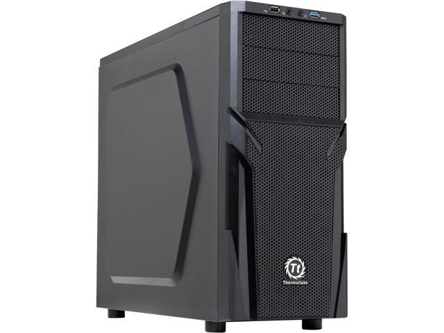 Thermaltake Versa H21 Mid Tower Computer Case with USB 3.0 and All-Black Interior(CA-1B2-00M1NN-00) Thermaltake