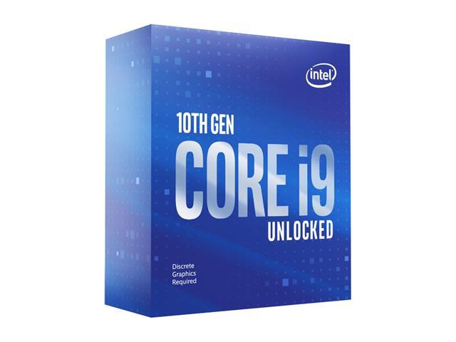 Intel Core i9-10900KF — процессор Core i9 Comet Lake 10-го поколения, 10-ядерный процессор, 3,7 ГГц, LGA 1200, 125 Вт, для настольных ПК — BX8070110900KF Intel