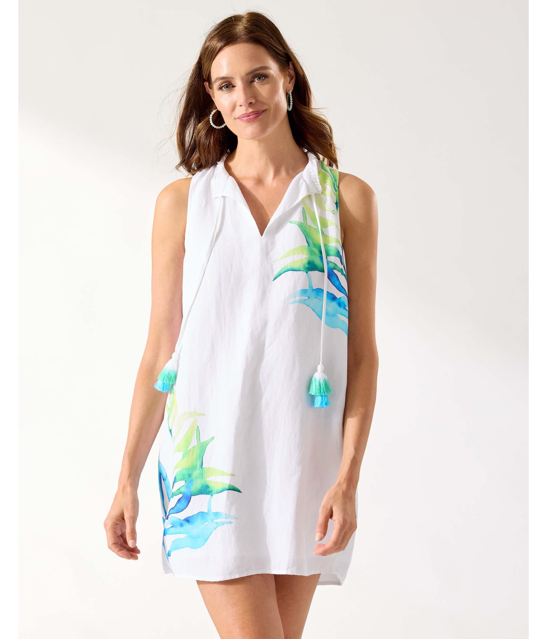 Платье Island Cays Seafronds Engineered с разрезом на вырезе Tommy Bahama