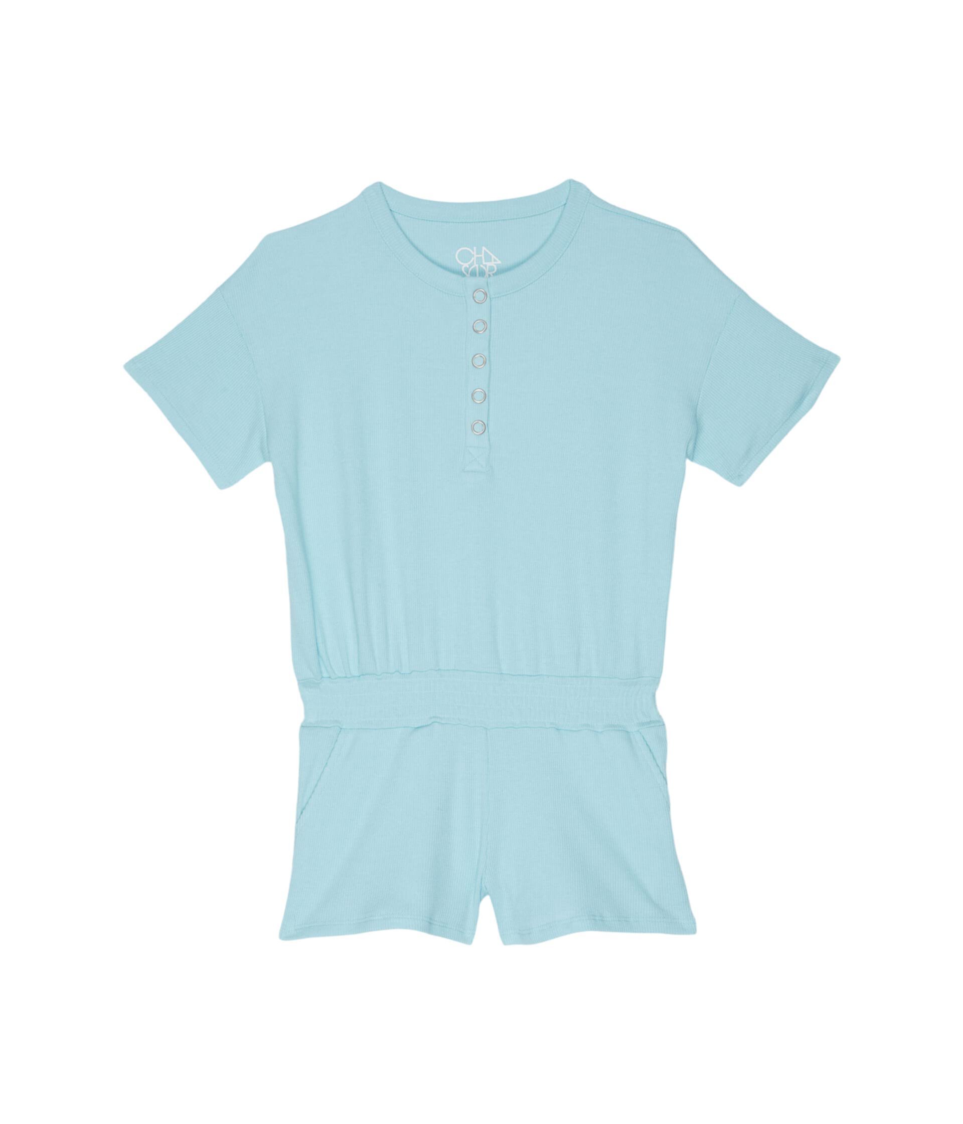 Short Sleeve Romper (Big Kids) Chaser