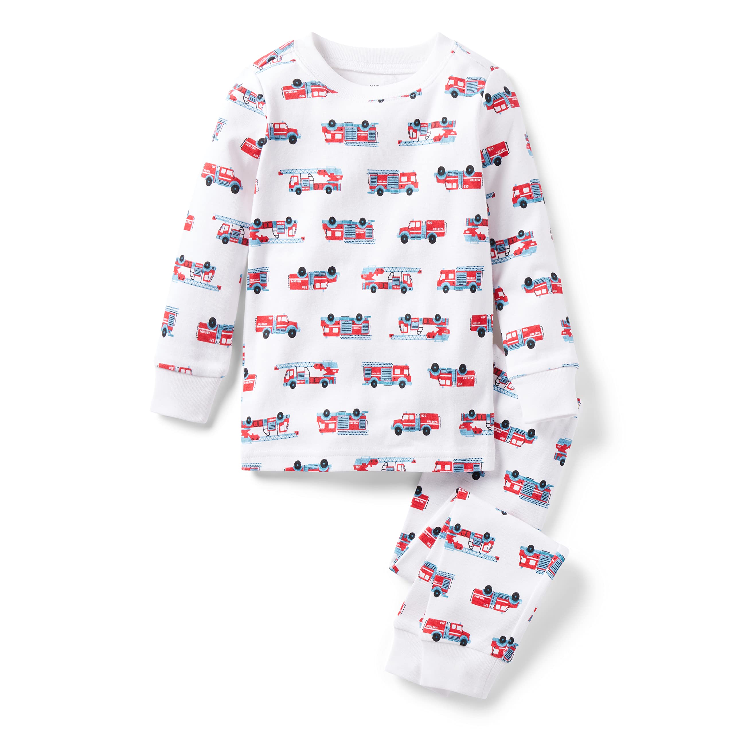 Облегающая одежда для сна Firetruck (для малышей/маленьких детей/больших детей) Janie and Jack