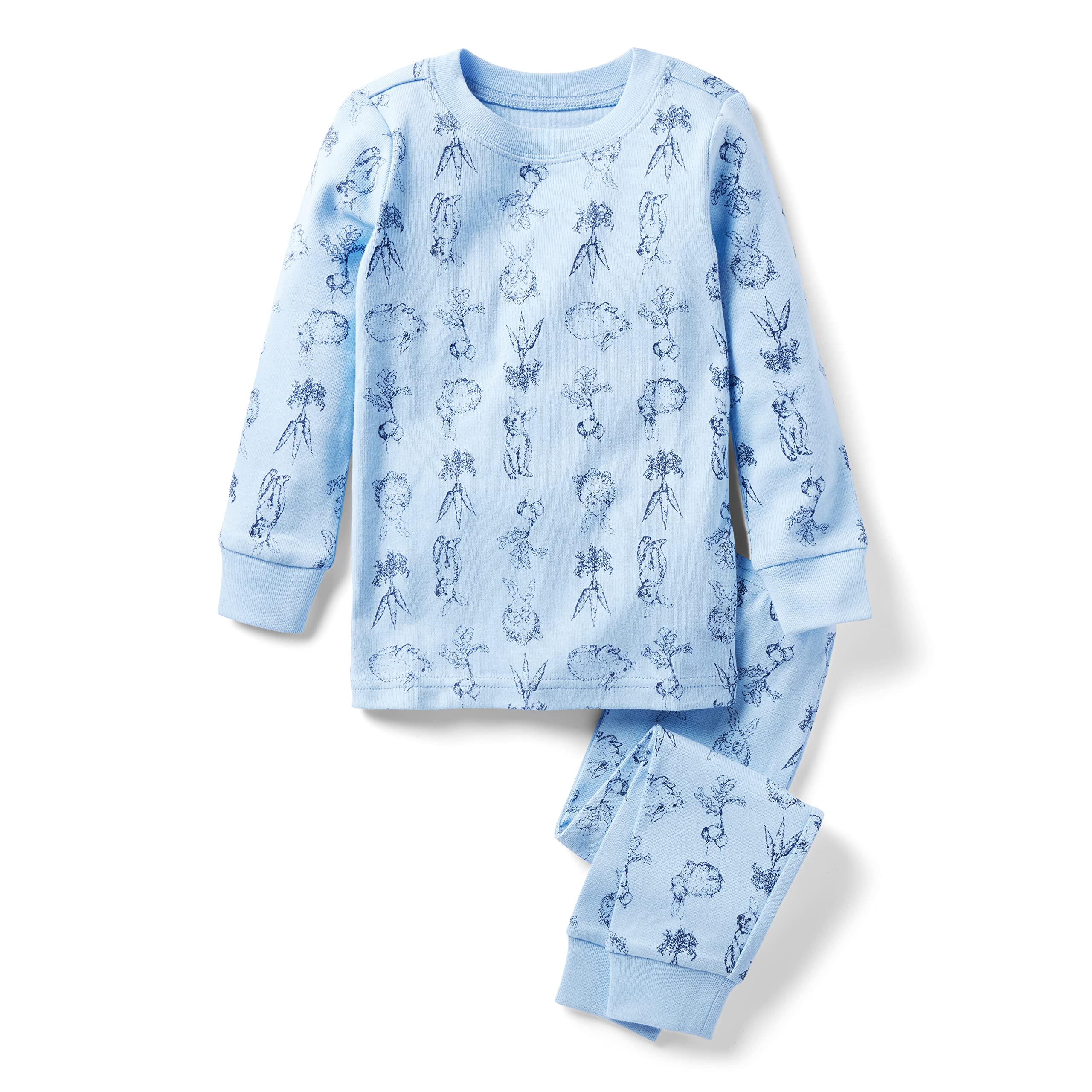 Обтягивающая одежда для сна Bunny (для малышей/маленьких детей/больших детей) Janie and Jack